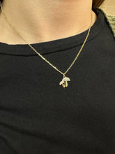 Glistening Mushroom Charm Necklace