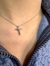 Single Diamond Cross Necklace Special