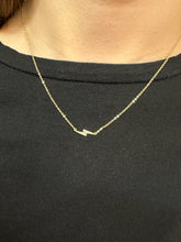 Minimalist Lightning Bolt Necklace