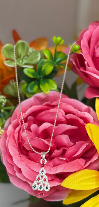 Christmas Tree Necklace
