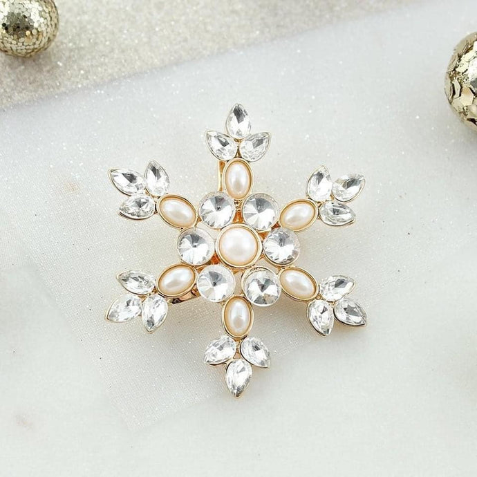 Snowflake pin/pendant